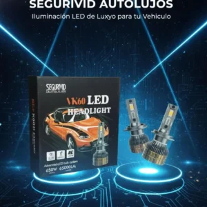 Iluminación H4 VK60 LED: Visión Nocturna de Lujo
