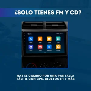 Pantalla Táctil Multimedia: GPS, Bluetooth y Conexión Total