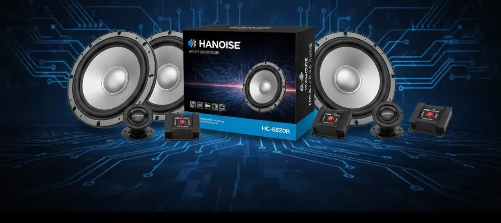 HANOISE HC-6520B: Parlantes Coaxiales de Alta Fidelidad